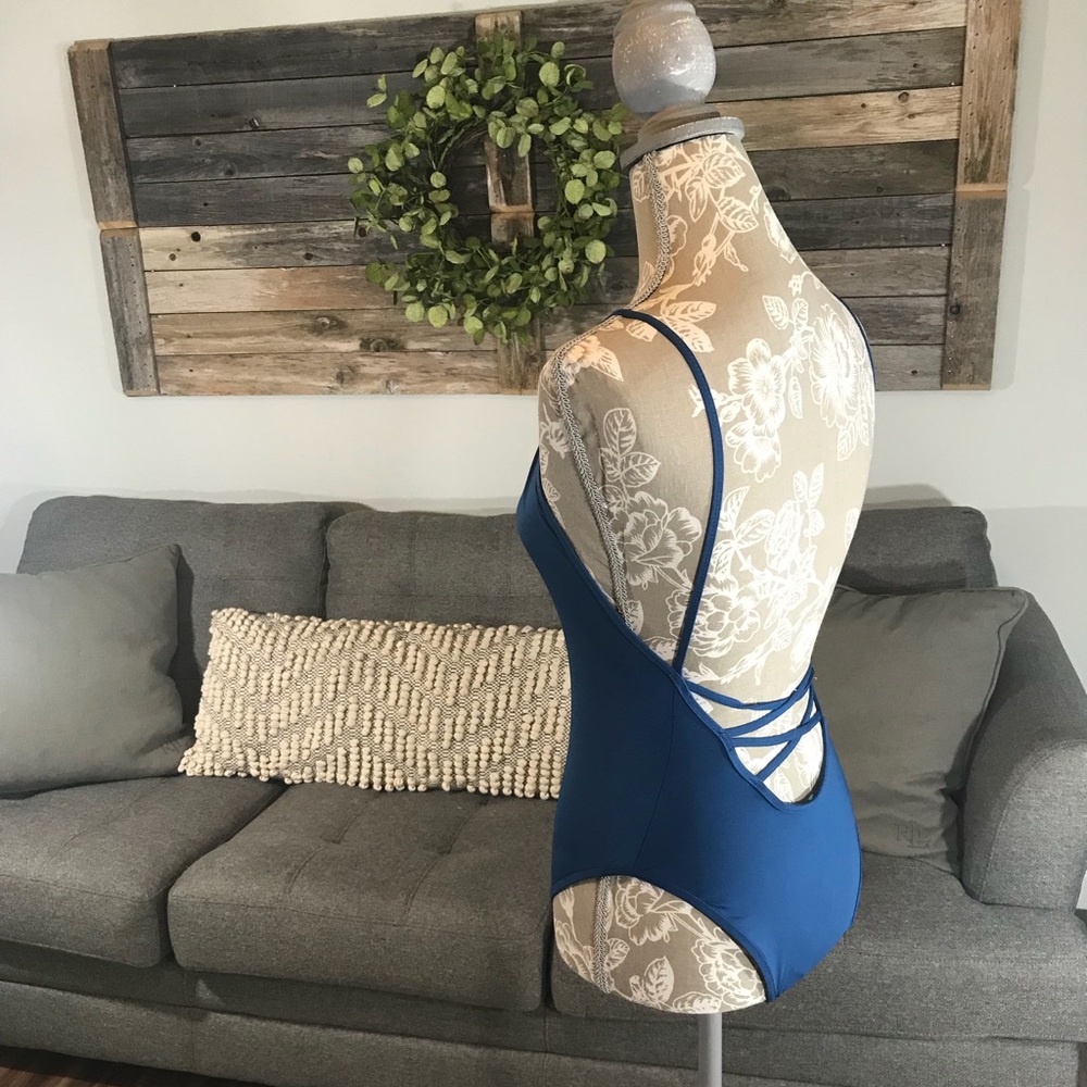 NWT J. Crew Playa Montauk Crossback 1 Pc - Pacific - Picture 7 of 8